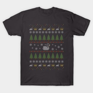 Swan Queen Ugly Christmas Sweater T-Shirt